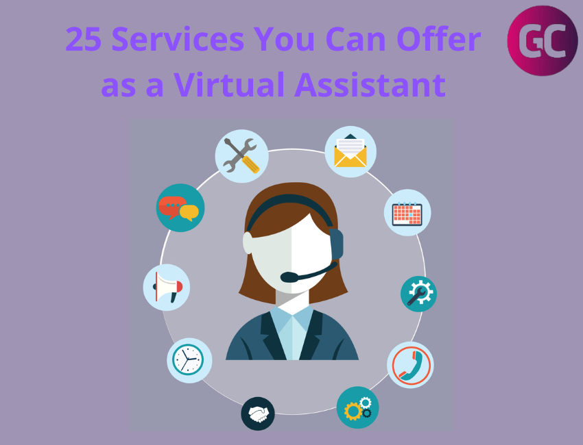 25 services for virtual assistant